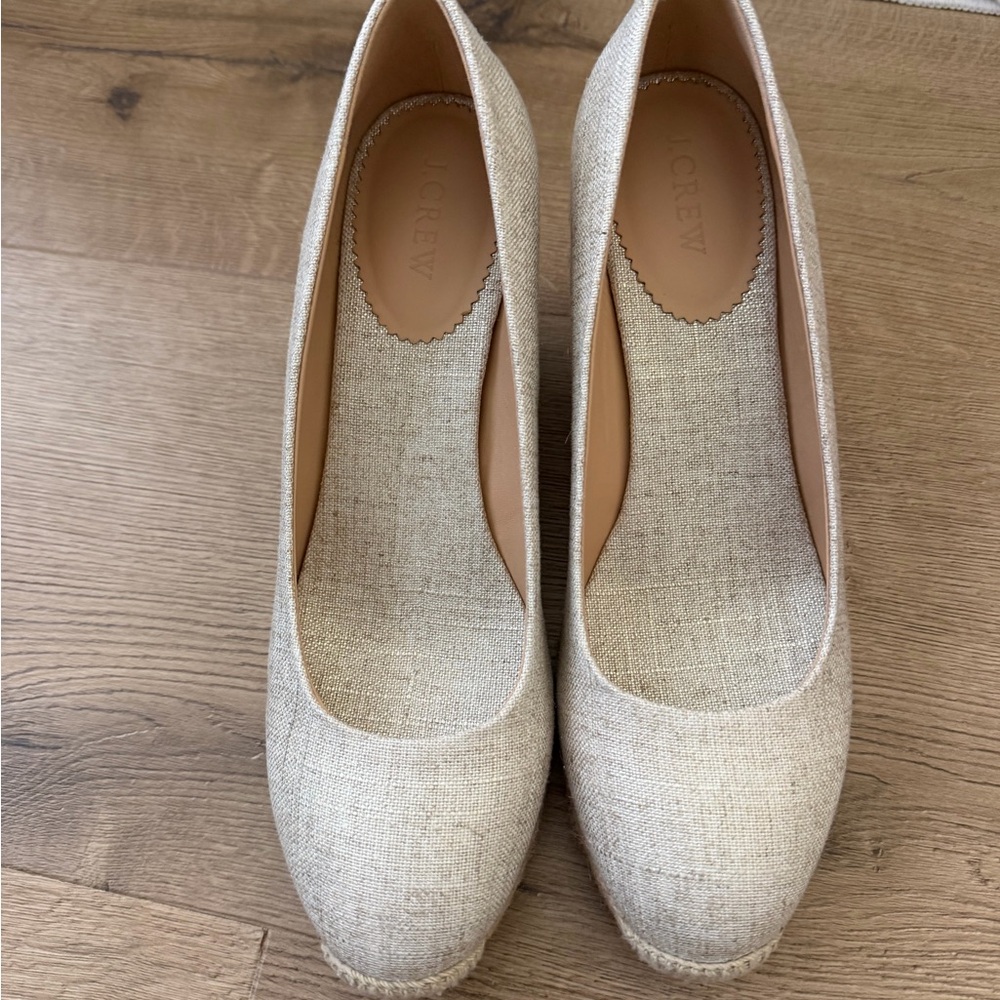 J. Crew Women's Beige Wedge